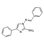 4-phenyl-N~1~-[(1E)-phenylmethylene]-1H-imidazole-1,2-diamine