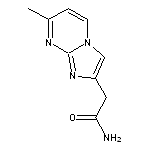 2-{7-methylimidazo[1,2-a]pyrimidin-2-yl}acetamide