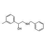 2-(benzylamino)-1-(3-methylphenyl)ethan-1-ol