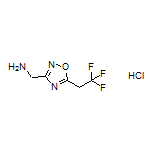 1-[5-(2,2,2-Trifluoroethyl)-1,2,4-oxadiazol-3-yl]methanamine Hydrochloride