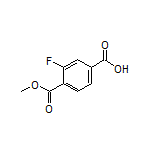 3-fluoro-4-(methoxycarbonyl)benzoic acid