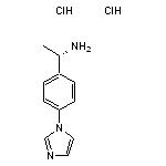 (1S)-1-[4-(1H-imidazol-1-yl)phenyl]ethan-1-amine dihydrochloride