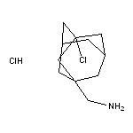 (3-chloro-1-adamantyl)methylamine hydrochloride