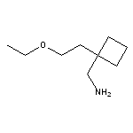 [1-(2-ethoxyethyl)cyclobutyl]methanamine