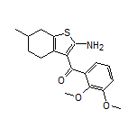 (2-Amino-6-methyl-4,5,6,7-tetrahydro-3-benzothienyl)(2,3-dimethoxyphenyl)methanone