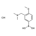 {3-[(dimethylamino)methyl]-4-methoxyphenyl}boranediol hydrochloride