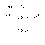 (3,5-difluoro-2-methoxyphenyl)hydrazine