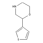 2-(thiophen-3-yl)morpholine