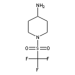 4-Amino-1-[(trifluoromethyl)sulfonyl]piperidine