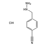 4-(hydrazinylmethyl)benzonitrile hydrochloride