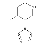 3-(1H-imidazol-1-yl)-4-methylpiperidine