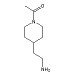 1-[4-(2-aminoethyl)piperidin-1-yl]ethan-1-one