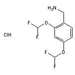 [2,4-bis(difluoromethoxy)phenyl]methanamine hydrochloride