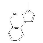 [2-(3-methyl-1H-pyrazol-1-yl)phenyl]methanamine