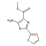 methyl 5-amino-2-(thiophen-2-yl)-1,3-oxazole-4-carboxylate