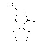 2-[2-(propan-2-yl)-1,3-dioxolan-2-yl]ethan-1-ol