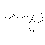 [1-(2-ethoxyethyl)cyclopentyl]methanamine