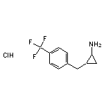 2-{[4-(trifluoromethyl)phenyl]methyl}cyclopropan-1-amine hydrochloride