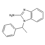 1-(1-phenylethyl)-1H-1,3-benzodiazol-2-amine