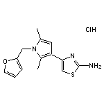 4-[1-(2-furylmethyl)-2,5-dimethyl-1H-pyrrol-3-yl]-1,3-thiazol-2-amine hydrochloride