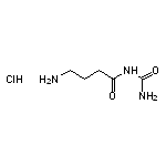 (4-aminobutanoyl)urea hydrochloride