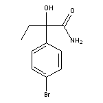 2-(4-bromophenyl)-2-hydroxybutanamide