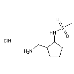 N-[2-(aminomethyl)cyclopentyl]methanesulfonamide hydrochloride