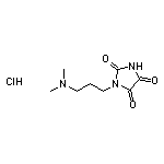 1-[3-(dimethylamino)propyl]imidazolidine-2,4,5-trione hydrochloride