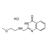 2-[[(2-Methoxyethyl)amino]methyl]quinazolin-4(3H)-one Hydrochloride