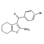 (2-amino-4,5,6,7-tetrahydro-1-benzothien-3-yl)(4-bromophenyl)methanone