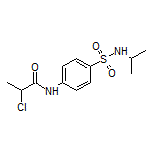 2-Chloro-N-[4-(N-isopropylsulfamoyl)phenyl]propanamide