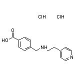 4-({[2-(pyridin-4-yl)ethyl]amino}methyl)benzoic acid dihydrochloride