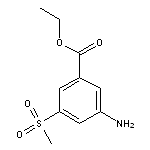 ethyl 3-amino-5-methanesulfonylbenzoate