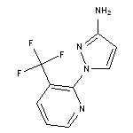 1-[3-(trifluoromethyl)pyridin-2-yl]-1H-pyrazol-3-amine