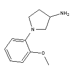 1-(2-methoxyphenyl)pyrrolidin-3-amine