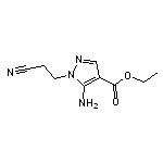 ethyl 5-amino-1-(2-cyanoethyl)-1H-pyrazole-4-carboxylate