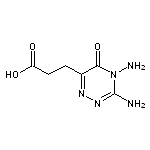 3-(3,4-diamino-5-oxo-4,5-dihydro-1,2,4-triazin-6-yl)propanoic acid