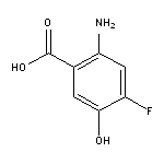 2-amino-4-fluoro-5-hydroxybenzoic acid