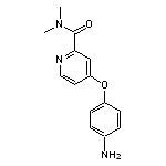 4-(4-aminophenoxy)-N,N-dimethylpyridine-2-carboxamide