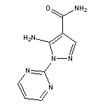 5-amino-1-(pyrimidin-2-yl)-1H-pyrazole-4-carboxamide