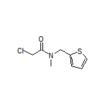 2-Chloro-N-methyl-N-(thiophen-2-ylmethyl)acetamide