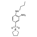 N-[2-amino-4-(pyrrolidin-1-ylsulfonyl)phenyl]-N-butylamine