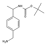 tert-butyl N-{1-[4-(aminomethyl)phenyl]ethyl}carbamate