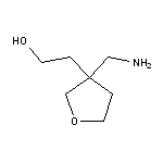 2-[3-(aminomethyl)oxolan-3-yl]ethan-1-ol