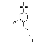 4-methanesulfonyl-1-N-(2-methoxyethyl)benzene-1,2-diamine