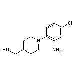 [1-(2-amino-4-chlorophenyl)piperidin-4-yl]methanol