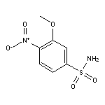 3-methoxy-4-nitrobenzene-1-sulfonamide