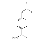 1-[4-(difluoromethoxy)phenyl]propan-1-amine