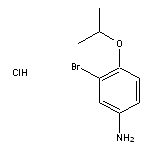 3-bromo-4-(propan-2-yloxy)aniline hydrochloride