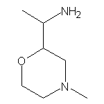 1-(4-methylmorpholin-2-yl)ethan-1-amine